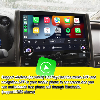 Android 13 Android Multimedia Interface για Toyota Alphard 40 Series 2023-2024 Harrier, Vellfire Υποστήριξη YouTube, NetFlix, Google Play, 360 Πανοραμικές Κάμερες