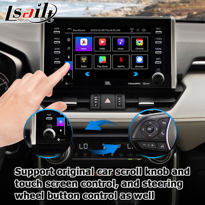 8+128GB Android 13 Carplay Android Interface Για το Toyoat RAV4 2019 Για να παρουσιάσετε το Touch N Go 3