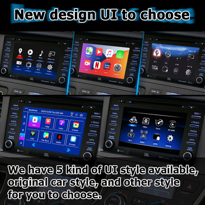 Android 13 Carplay Android video interface αυτοματοποιημένο κουτί για την Toyota Sienna