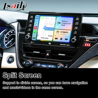 Lsailt Android 13 Video Interface για την Toyota Camry 2018-2021 RAV-4, Sienna OEM Ηθόνη αναβάθμιση με Android πολυμέσων Συστήματος Περιλαμβάνεται YouTube, NetFlix