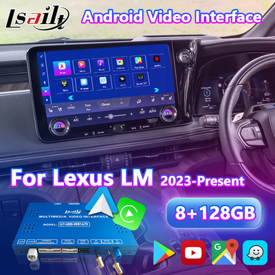 Lsailt Android Carplay Multimedia Video Interface για το 2023-Πρόσφατο Lexus LM LM350h LM500h