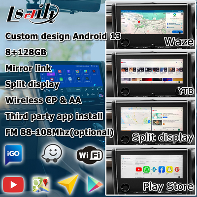 Toyota Alphard AH40 Διασύνδεση πολυμέσων Android 8+128GB Carplay Υποστήριξη Android Auto