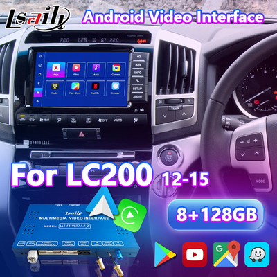 Lsailt Android Multimedia Video Interface για το 2012-2015 Toyota Land Cruiser LC 200 V8 LC200