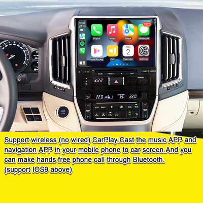Διασύνδεση πολυμέσων Android για Land Cruiser GX_R 2018-2021 LC200 Ασύρματο Apple CarPlay & Android Auto Αναβάθμιση