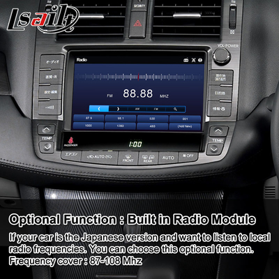 Διασύνδεση βίντεο πολυμέσων Android Lsailt για Toyota Crown S200 GWS204 GRS204 URS204 UZS207 Athlete Majesta 2008-2012