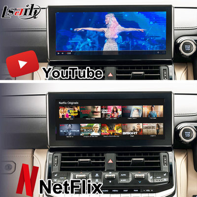 Lsailt OEM Android αναβαθμιστική ενότητα για Land Cruiser 300 2022-Πρόσφατη ενσωμάτωση διεπαφής Android YouTube, Waze, Play Store