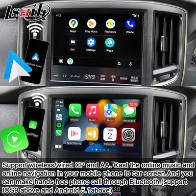 Διεπαφή Apple CarPlay Lsailt Wireless για Crown S210 2013-2016 AWS210 GRS210 GWS214 GWS215 Majesta Athlete Royal Saloon Υποστήριξη Κάμερας Οπισθοπορείας, Android Auto