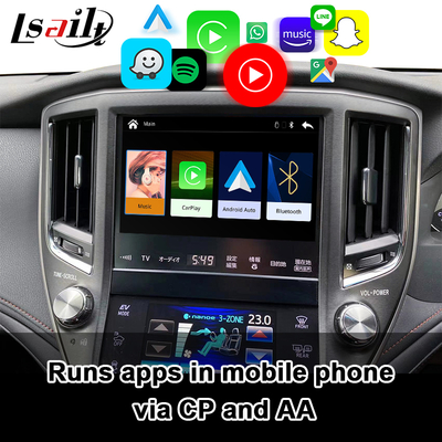 Διεπαφή Apple CarPlay Lsailt Wireless για Crown S210 2013-2016 AWS210 GRS210 GWS214 GWS215 Majesta Athlete Royal Saloon Υποστήριξη Κάμερας Οπισθοπορείας, Android Auto