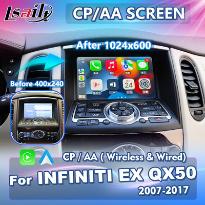Οθόνη Android Auto Carplay Lsailt για Infiniti EX25 EX35 EX37 EX30d EX QX50 2007-2017