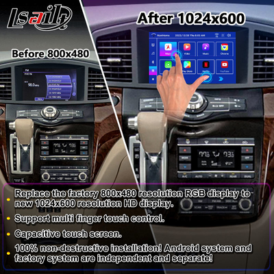 Οθόνη πολυμέσων Android HD 8 ιντσών Lsailt για Nissan Quest E52 2011-2017
