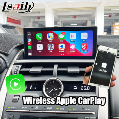 Οθόνη Android Lexus με Ασύρματο CarPlay & Android Auto 10.25 ιντσών Οθόνη αφής | Κάρτα SIM & Οθόνες 360 Καμερών IPS