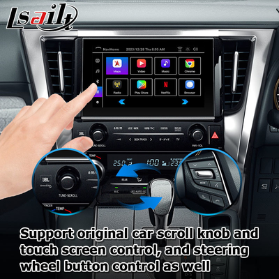 Διεπαφή βίντεο Android Carplay για Toyota Alphard Vellfire AH40
