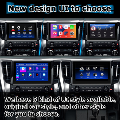 Διεπαφή βίντεο Android Carplay για Toyota Alphard Vellfire AH40