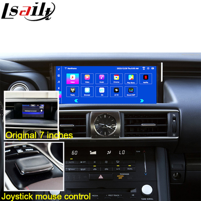 Οθόνη Android Lexus Android 13 Multimedia DisPlay 8 Core Qulcomm για LEXUS IS200T IS300H IS350 Υποστήριξη Ελέγχου Joystick, YouTube, Google Play, CarPlay