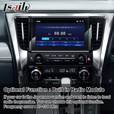 Τηλεοπτική διεπαφή του Volkswagen Lsailt για το γκολφ 2014-2020 με Mirrorlink google Youtube αρρενωπά 9,0