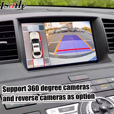 Lsailt 8 ιντσών CarPlay οθόνη για Nissan Fuga (Y50) Infiniti 350GT 2005-2008 Android Auto, καθρέφτης, HD οθόνη αφής