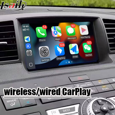 Lsailt 8 ιντσών CarPlay οθόνη για Nissan Fuga (Y50) Infiniti 350GT 2005-2008 Android Auto, καθρέφτης, HD οθόνη αφής