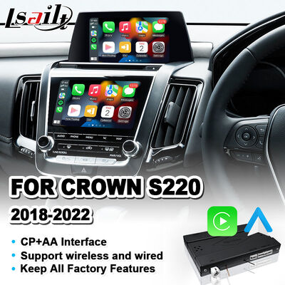 Lsailt Ασύρματη διεπαφή Android Auto Carplay για Toyota Crown S220 2018-2022