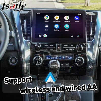 Lsailt Ασύρματη διεπαφή Android Auto Carplay για Toyota Alphard Vellfire JBL High Version 2019 -2023