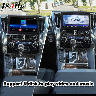 Lsailt Ασύρματη διεπαφή Android Auto Carplay για Toyota Alphard Vellfire JBL High Version 2019 -2023