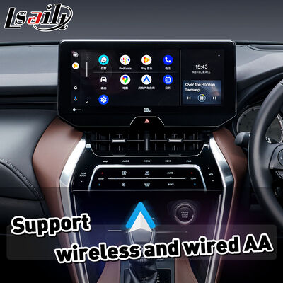Διεπαφή Lsailt Wireless Android Auto Carplay για Toyota Harrier Venza 2020-Σήμερα Υποστήριξη Ενότητας Ραδιοφώνου