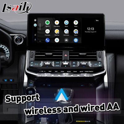 Lsailt Ασύρματη διεπαφή Android Auto Carplay για Toyota Land Cruiser 300 GX-R VX-R GR GR-S Sahara ZX VX LC300 2021-2024