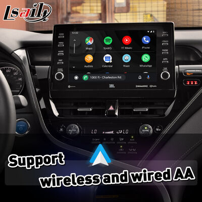 Lsailt Ασύρματη διεπαφή Android Auto Carplay για Toyota Camry Hybrid XSE XLE SL SE XV70 2021-2024