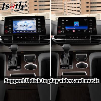 Lsailt Wireless Android Auto Carplay Interface για την τρέχουσα Toyota Sienna LE XLE XSE του 2021