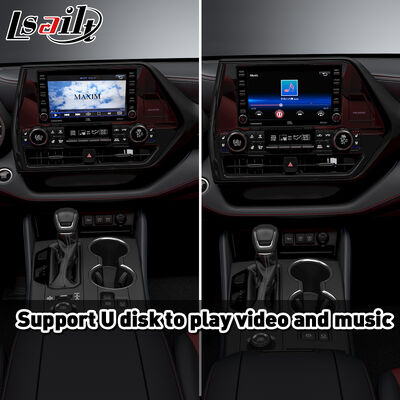 Lsailt Ασύρματη διεπαφή Android Auto Carplay για Toyota Highlander 2020-Σήμερα