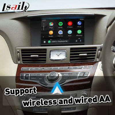 Lsailt Ασύρματη διεπαφή Android Auto Carplay για Nissan Cima 2012-2022