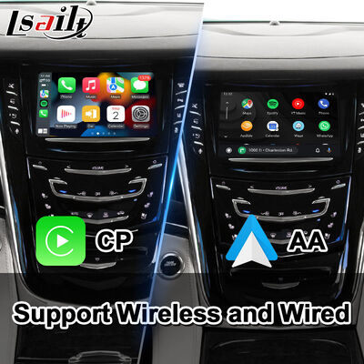 Lsait Android Navigation Multimedia Video Interface για το 2015-2020 Cadillac Escalade Σύστημα CUE με Carplay