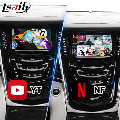 Lsait Android Navigation Multimedia Video Interface για το 2015-2020 Cadillac Escalade Σύστημα CUE με Carplay
