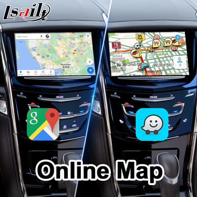 Lsailt Android Navigation Video Interface για Cadillac ATS CUE System 2014-2019 με Carplay