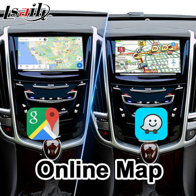 Διεπαφή πολυμέσων βίντεο Lsailt Android για σύστημα CUE Cadillac SRX 2012-2016 με Carplay