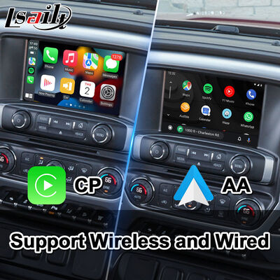 Lsailt Android Car Navigation Video Interface για το 2014-2019 GMC Sierra 1500 2500 3500 Σύστημα Intellilink
