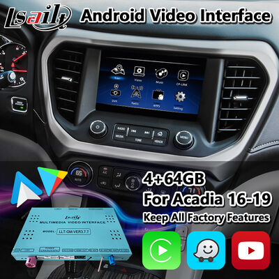 Διεπαφή Lsailt Android Carplay για Σύστημα Intellilink GMC Acadia 2016-2019