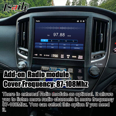 Διεπαφή πολυμέσων βίντεο Android 13 για Crown S210 AWS210 GRS210 GWS214 GWS215 Majesta Athlete Royal Saloon Αναβάθμιση οθόνης OEM με ασύρματο CarPlay