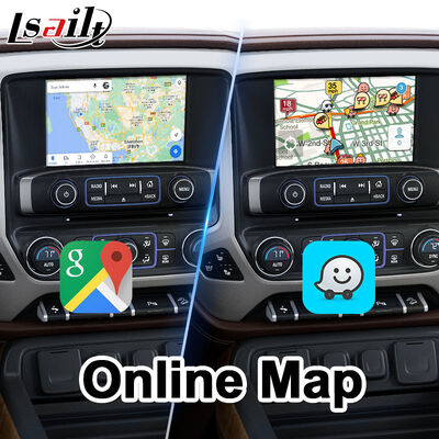 Chevrolet Silverado Android Carplay Interface Multimedia Με Ασύρματο Android Auto