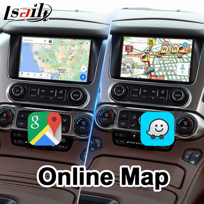 Lsailt Android Carplay πολυμέσων βίντεο διεπαφή για την Chevrolet Suburban