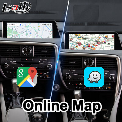 Lsailt Android Carplay Διεπαφή Βίντεο για Lexus 2016-2019 RX 350 RX450h RX200t RX350L RX450L RX300 RX350