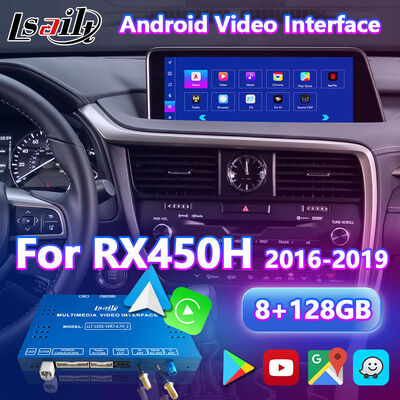 Lsailt Android Carplay Διεπαφή Βίντεο για Lexus 2016-2019 RX 350 RX450h RX200t RX350L RX450L RX300 RX350