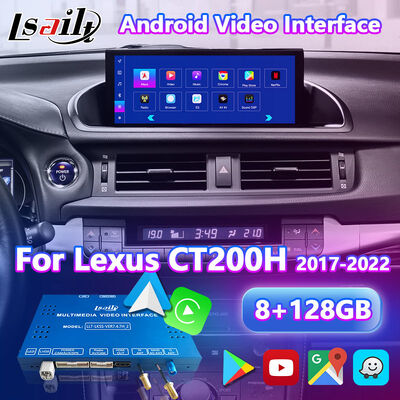 Lsailt Android Navigation Video Interface για το Lexus CT 200h FSport 2017-2022