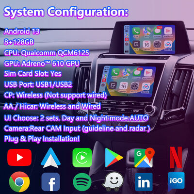Lsailt Android Multimedia Video Interface για το Toyota Crown S220 2018-2022 με Carplay