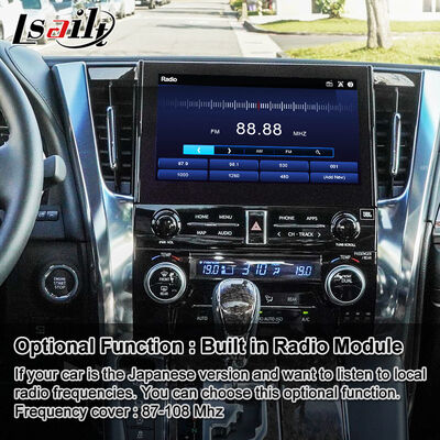 Lsailt Android Carplay Video Interface για το 2019 -2023 Toyota Alphard Vellfire JBL υψηλή έκδοση