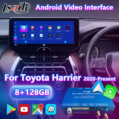 Lsailt Android Carplay Navigation Video Interface για το 2020-Πρόσφατο Toyota Harrier Venza Υποστήριξη Ραδιοφωνική Ενότητα