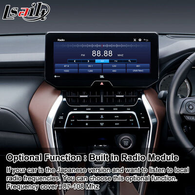 Lsailt Android Carplay Navigation Video Interface για το 2020-Πρόσφατο Toyota Harrier Venza Υποστήριξη Ραδιοφωνική Ενότητα