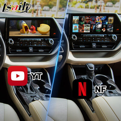 Lsailt Android Car Navigation Multimedia Video Interface για Toyota Highlander 2020-Σήμερα