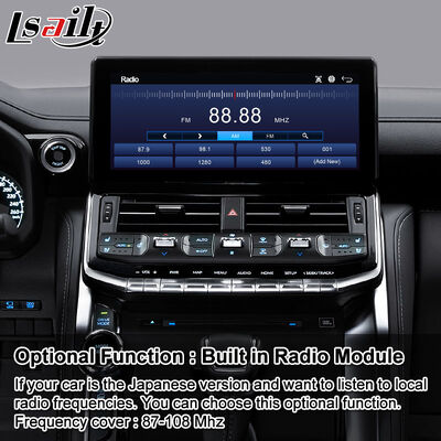 Lsailt Android Navigation Carplay Interface για το 2021-2024 Toyota Land Cruiser 300 GX-R VX-R GR GR-S Sahara ZX VX LC300