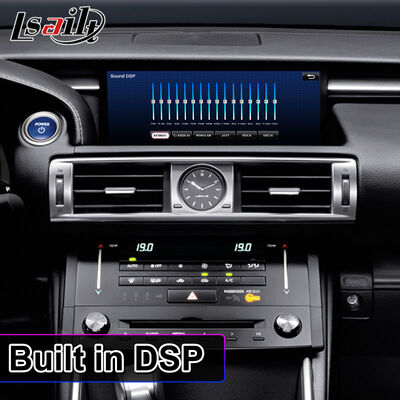 Lsailt 10,25 ιντσών Android Carplay πολυμέσων οθόνη για το 2013-2020 Lexus IS Knob IS250 IS200t IS300 IS300h IS350
