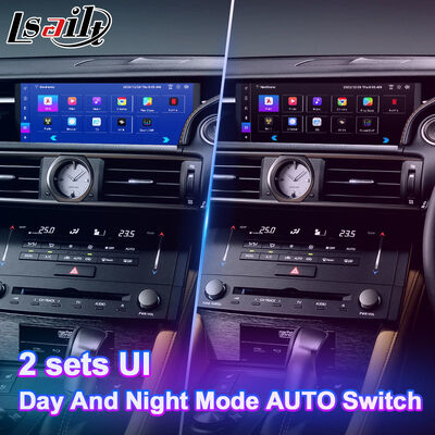 Lsailt Android Carplay πολυμέσων οθόνη διεπαφής για το 2014-2018 Lexus RC350 RC300h RC200t RC300 RCF